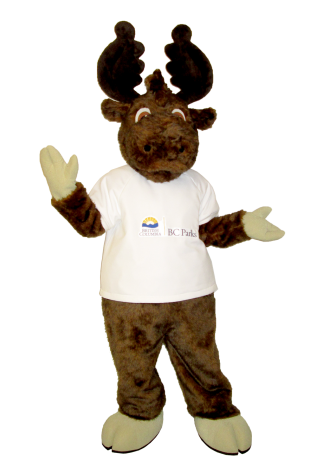 BC Parks Jerry the Moose Mascot Costume