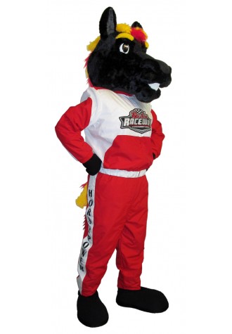 Berlin Raceway Horsepower Mascot Costume