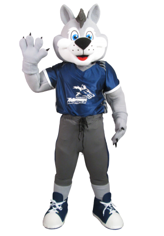 Bismarck Wolves Football Major Mascot Costume