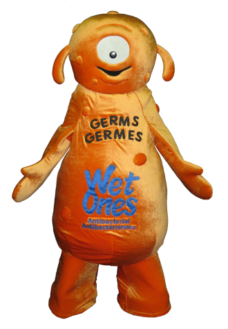 Boom Mktg Germs Mascot Costume