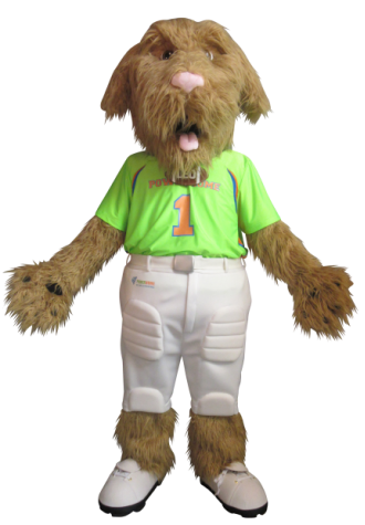 Boost 1 Marketing LTD. Leo the Solar Dog Mascot Costume