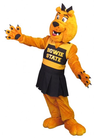 Bowie State University Goldie Mascot Costume