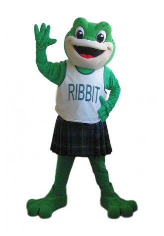 Branksome Hall Ribbit Mascot Costume