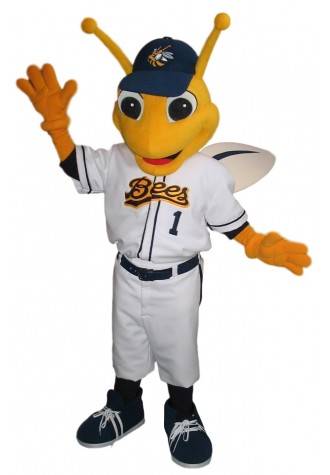 Burlington Bees Buzz the Bee Mascot Costume