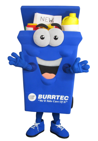 Burrtec Waste Burt Mascot Costume