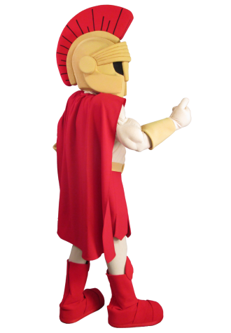 Cal State Stanislaus Titus the Warrior Mascot Costume