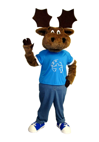 Capitol Federal Savings Milo the Moose Mascot Costume