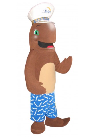 Carvel Fudgie Mascot Costume
