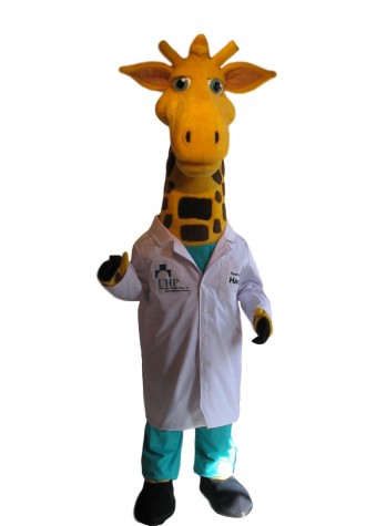 Centene Harry The Giraffe Mascot Costume