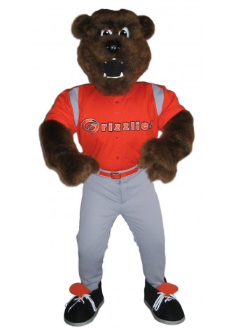 Cheyenne Grizzlies Grizzwald Mascot Costume