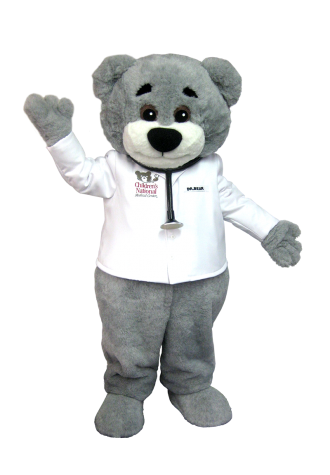 Children's National Medical Centre Dr. Bear Mascot Costume