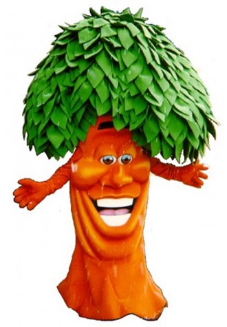Claritin Tree Mascot Costume