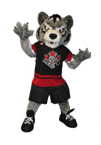 Credit Valley Wolves Wolf Mascot Costume