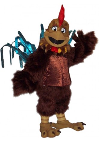Dahl  Associates Cooper Rooster Mascot Costume
