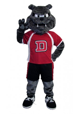 Dean College Boomer the Bulldog Mascot Costume