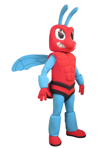 Delaware State University Too Fly Mascot Costume