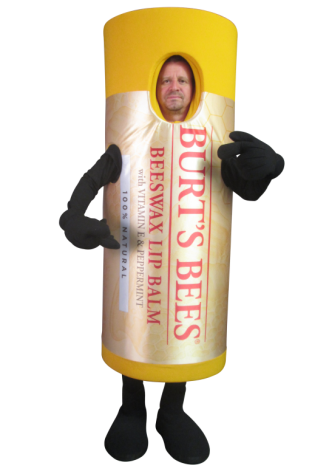 Devon Consulting Burt_'s Bees Lip Balm Mascot Costume