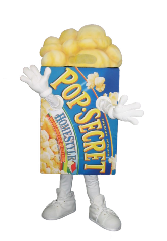 Diamond of CA Pop Secret Mascot Costume