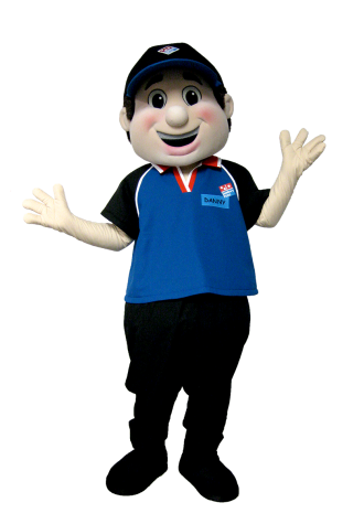 Domino's Pizza Danny Domino Mascot Costume
