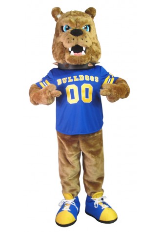 East Buchanan High School Bulldog Mascot Costume