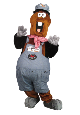 Eau Claire Express Trax Mascot Costume