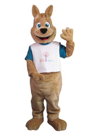 Ecole Elementaire Publique Francojeunesse Kangaroo Mascot Costume