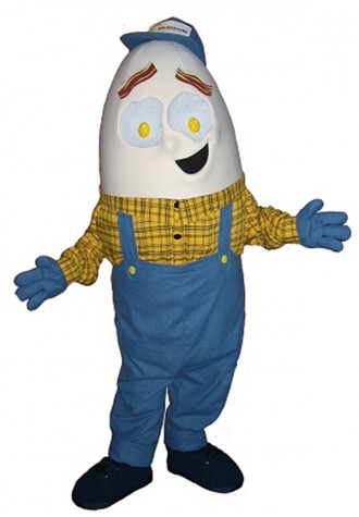 Egg Marketing of Newfoundland Egg Man Mascot Costume