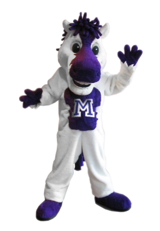 FE Madrill Mustang Mascot Costume
