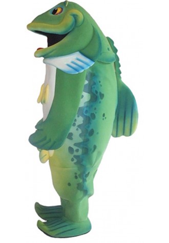 Fort Frances Bass Championship Bopper Mascot Costume