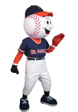 Fort McMurray Minor League Baseball O'Gee Mascot Costume
