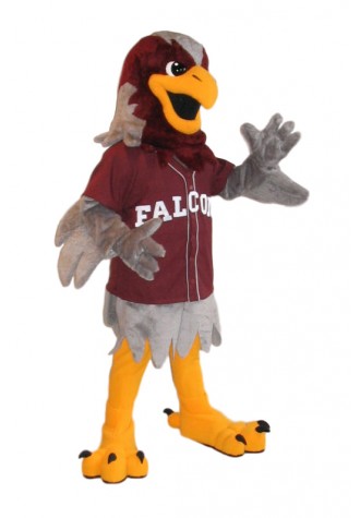 Frontenac SS. Falcon Mascot Costume