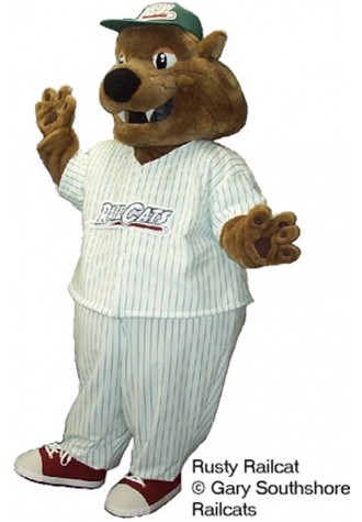 Gary Southshore Railcats Rusty Mascot Costume