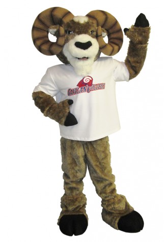Gavilan College Bucky the Ram Mascot Costume
