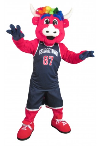 Georgetown District High School Red Bull Mascot Costume