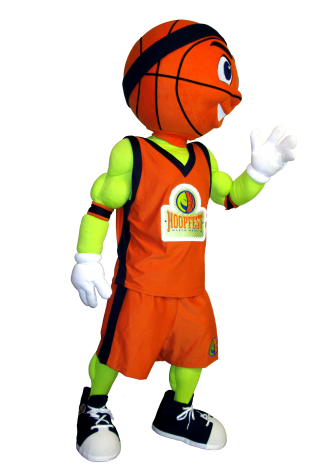 Greater Lansing Sports Authority Hoopie Mascot Costume