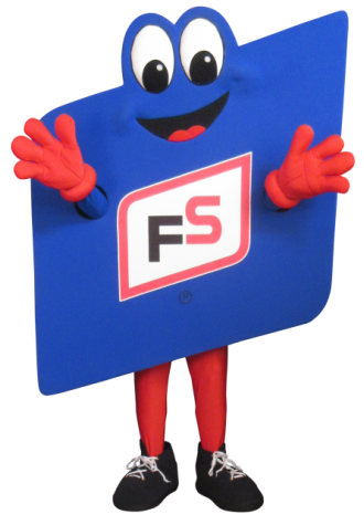 Growmark FS Logo Mascot Costume