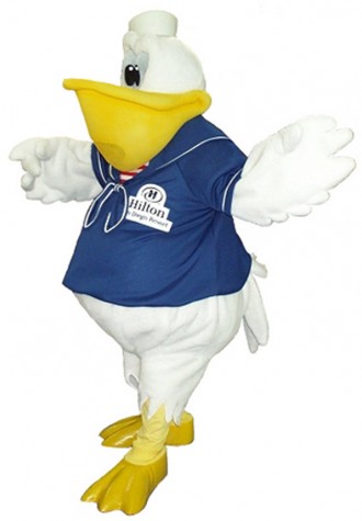 Hilton San Diego Resort Pelican Pete Mascot Costume