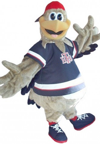 Holy Trinity School Hawkeye Mascot Costume