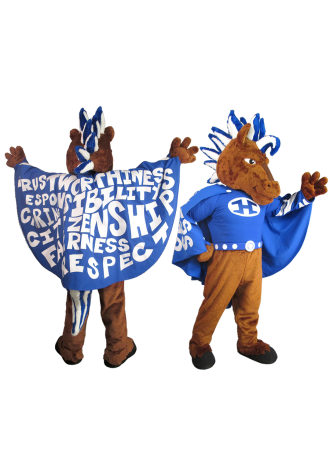 Horseheads Central School District Zeke Mascot Costume
