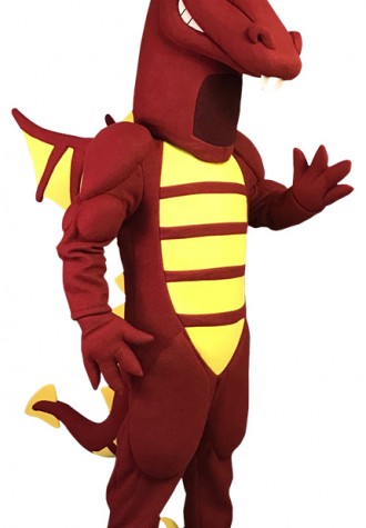 Howard Community College Duncan the Dragon Mascot Costume