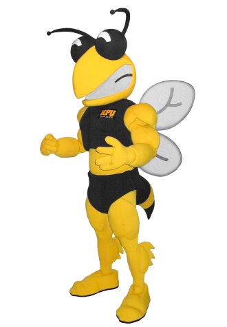Howard Payne University Buzzsaw Mascot Costume