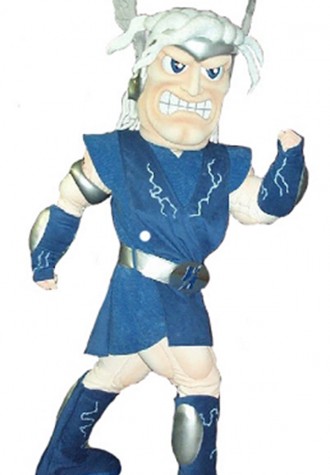 Hunting Hills High School Stryker Mascot Costume