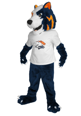 Inland Empire Wolfpack Alpha Wolf Mascot Costume