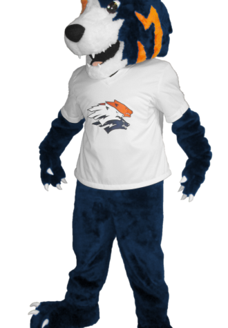 Inland Empire Wolfpack Alpha Wolf Mascot Costume