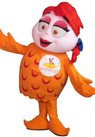 Inmobiliaria kioskos de Albrook Kuki Mascot Costume