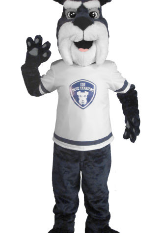International School of Boston Blue Terrier Mascot Costume