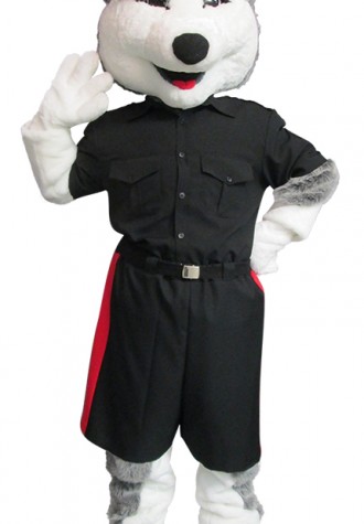 Iqaluit Police Husky Mascot Costume