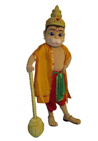 ISKCON Hanuman Mascot Costume