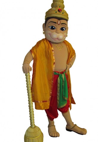 ISKCON Hanuman Mascot Costume