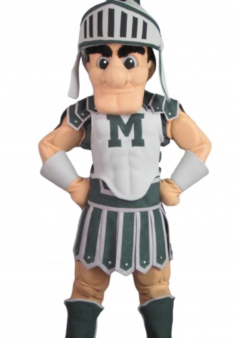 James Madison Memorial HS Bruce the Spartan Mascot Costume